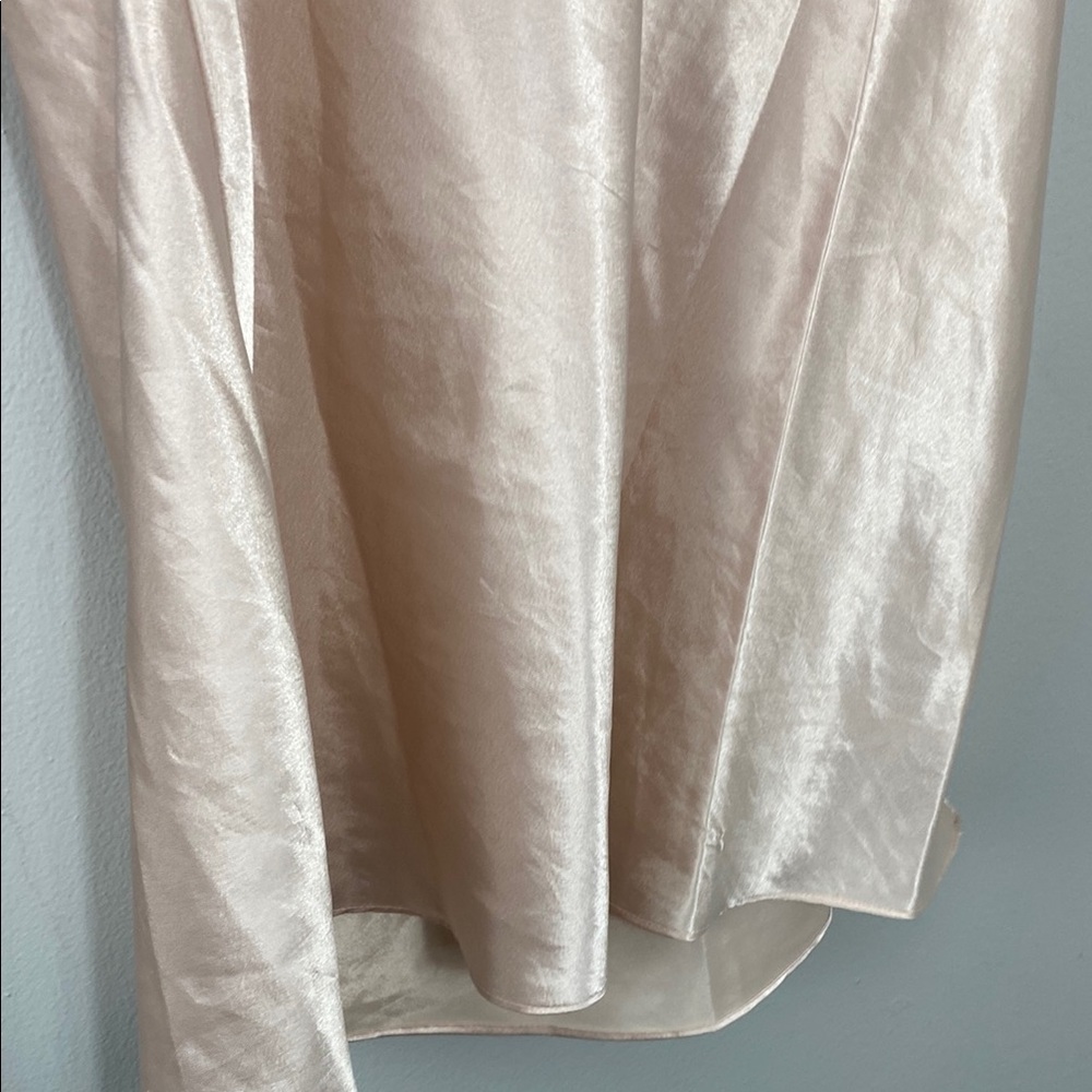 vintage California Dynasty negligee pink lace pearls - Picture 6 of 9